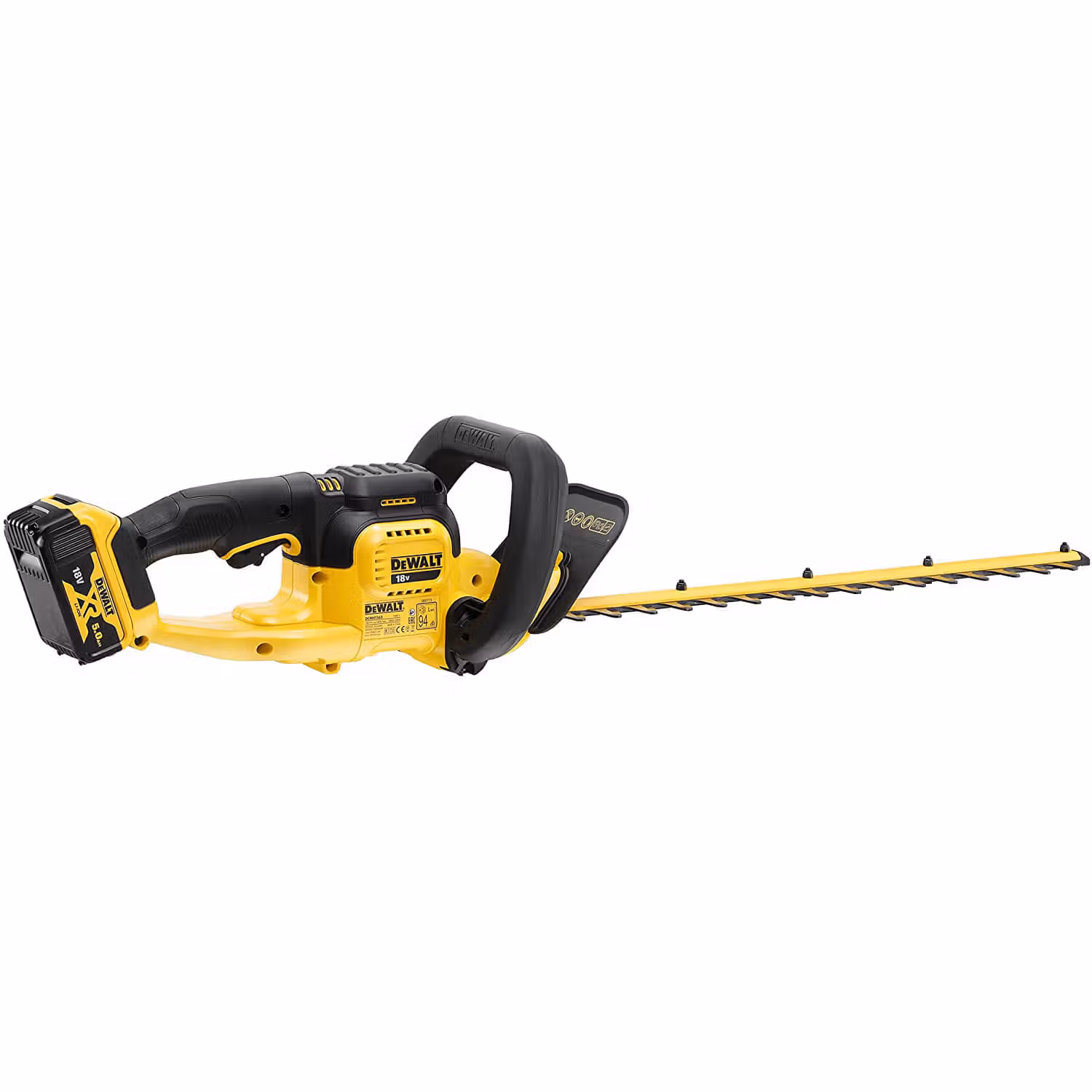 Кусторез аккумуляторный DeWALT DCMHT563P1, комплект - фото 4