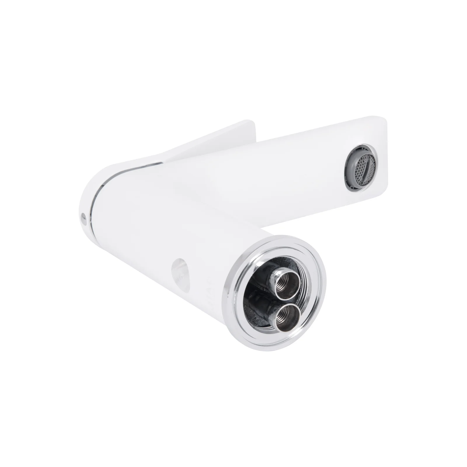 Смеситель для раковины Qtap Presto 270 Хром / Белый - фото 5