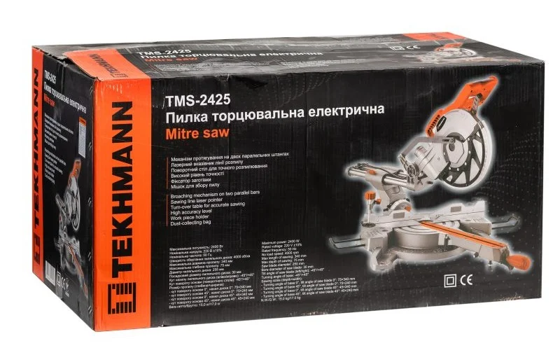 Торцювальна пила Tekhmann TMS-2425
