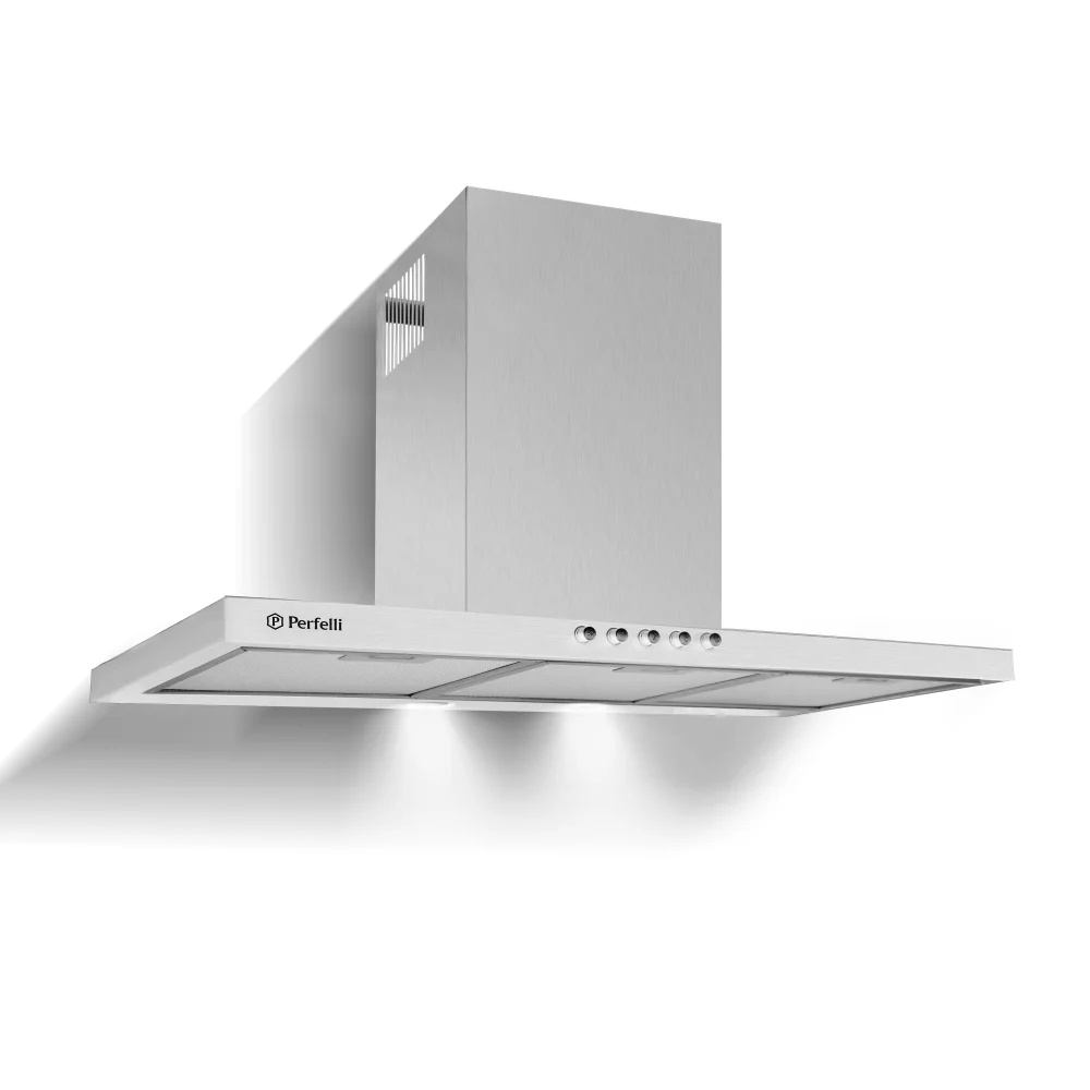 Витяжка кухонна Perfelli T 9612 A 1000 LED сталь