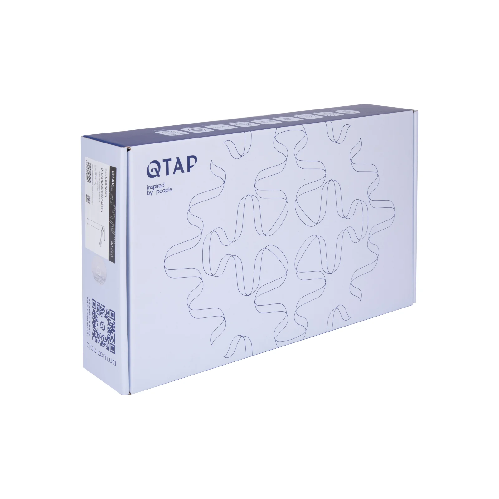 Смеситель для раковины Qtap Capricorn 1060H102 Хром - фото 8