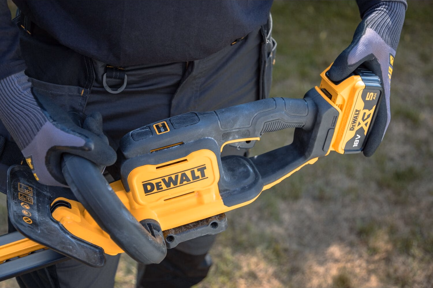 Аккумуляторный кусторез DeWALT DCMHT564N, без батареи - фото 5
