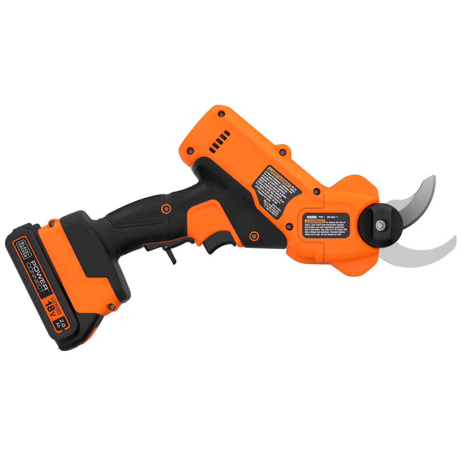 Акумуляторні ножиці-секатор Black+Decker BCPP18D1 - фото 5