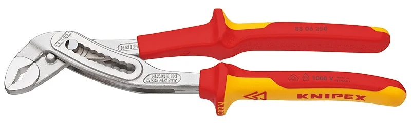Кліщі трубні силові діелектричні Алігатор 2" (0-50мм) L=250мм Knipex (88 06 250)