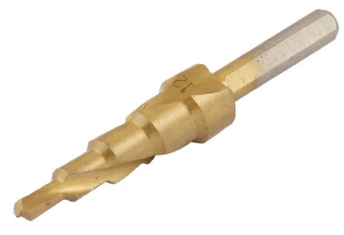 Свердло по металу ступінчасте Ø 4.0-12.0 мм (4,6,8,10,12 мм) Granite (6-00-412)