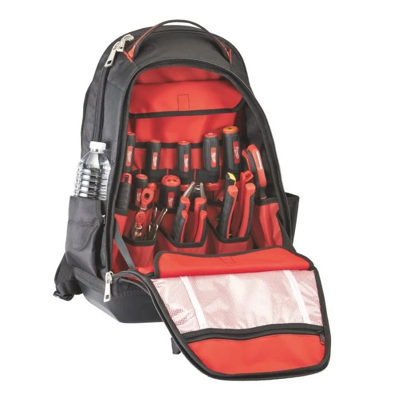 Рюкзак для инструментов с жестким дном + 35 отделений Jobsite Backpack Milwaukee 48228200 - фото 2
