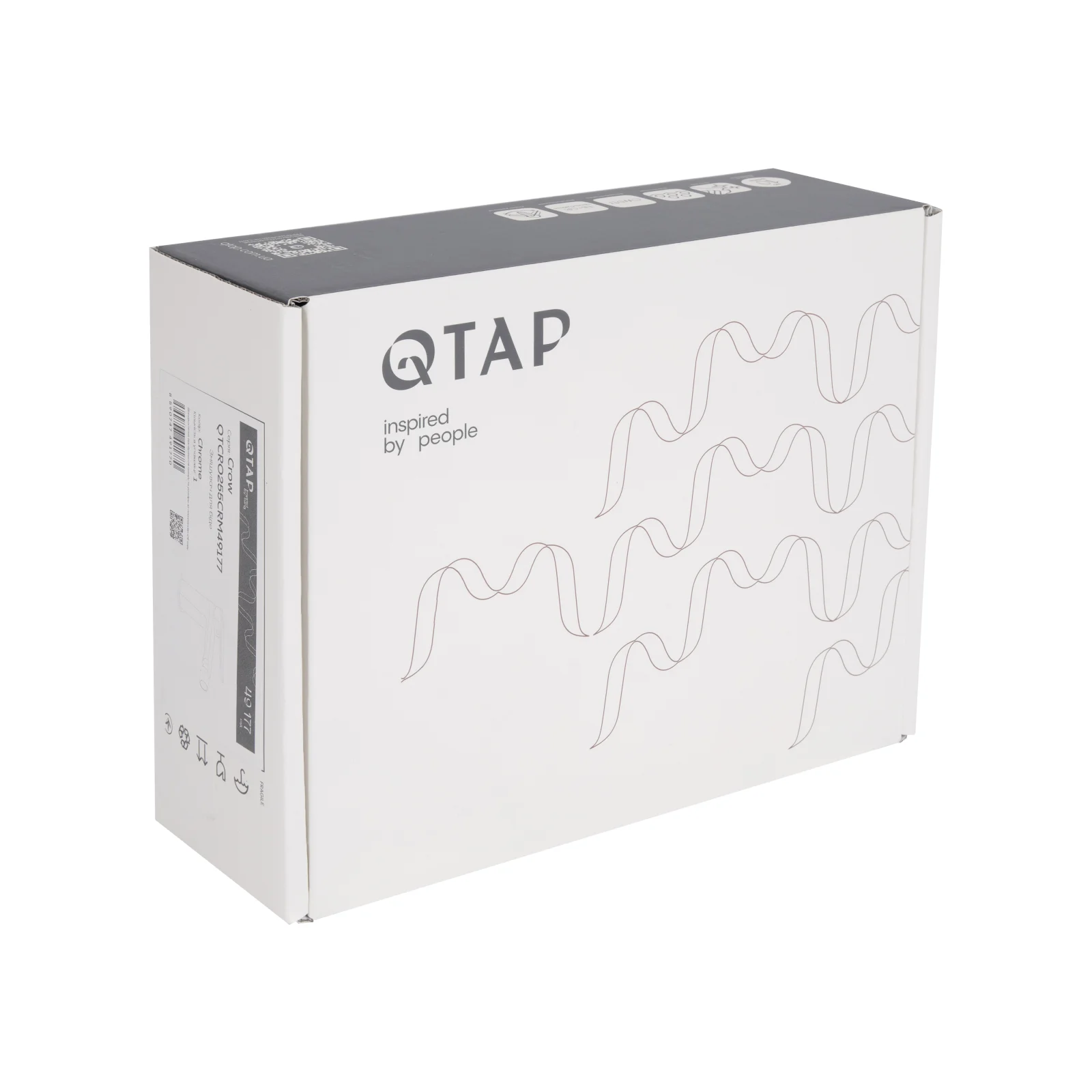 Смеситель для биде Qtap Crow 255 Хром - фото 8