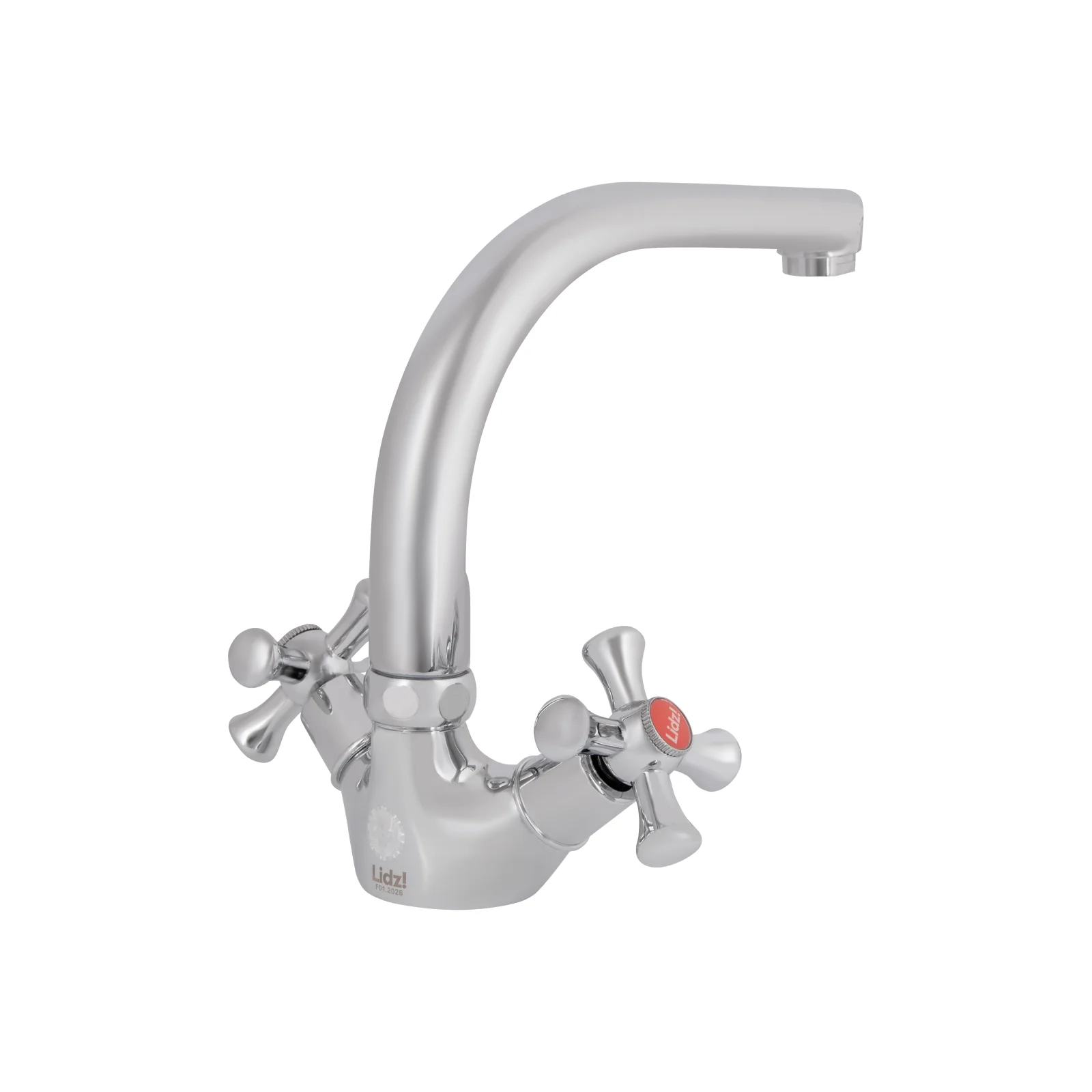 Змішувач для кухні Lidz Lamb 271F-6 Хром - фото 3