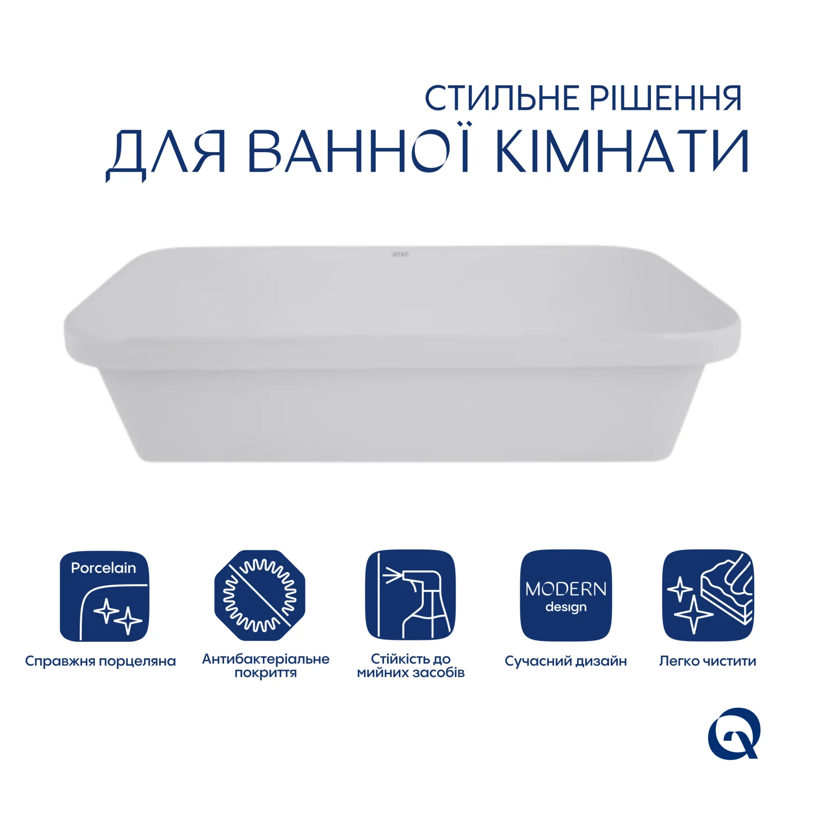 Раковина Qtap Scorpio 615х390х150 Белый - фото 3