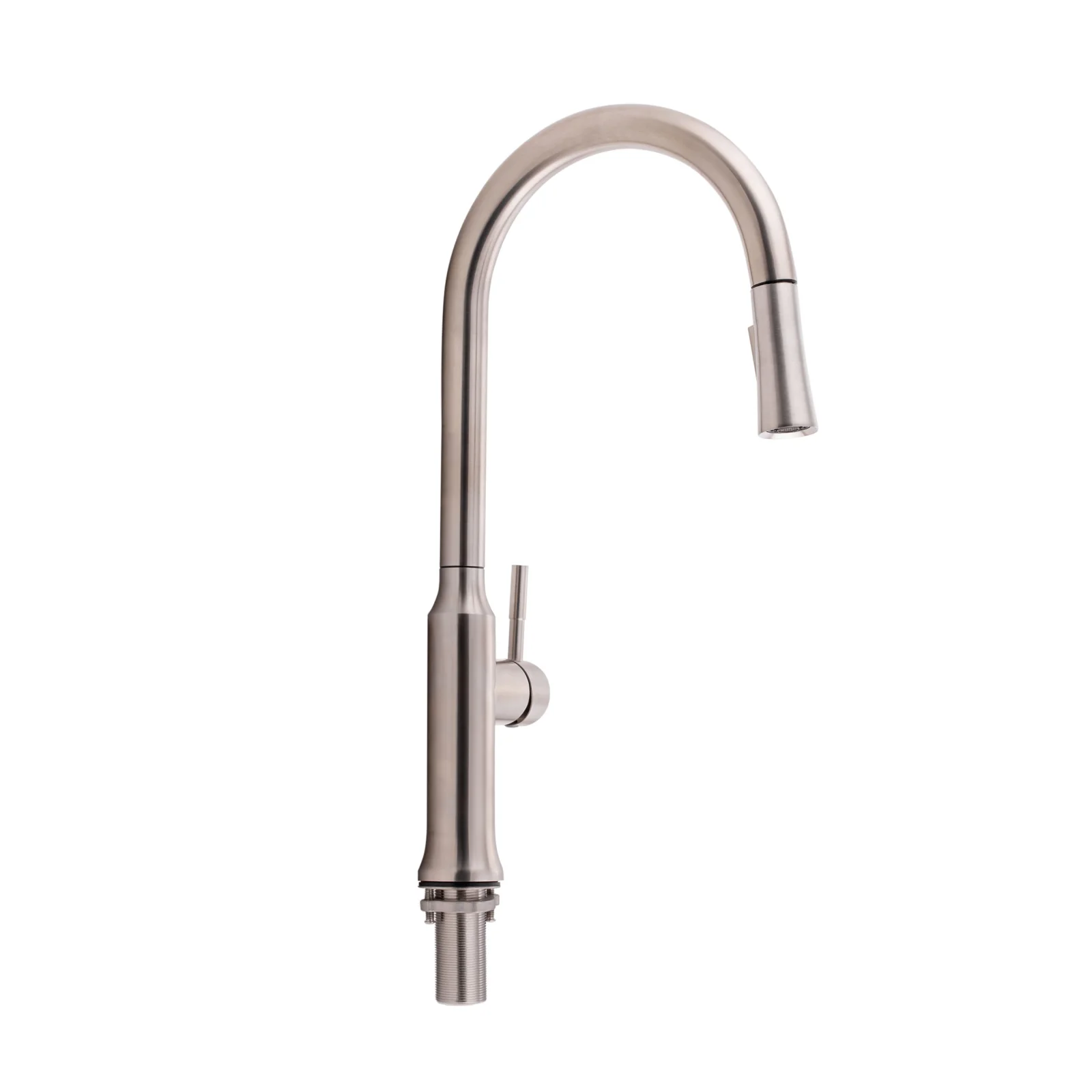 Смеситель для кухни Qtap Baruska 9137103UN Никель