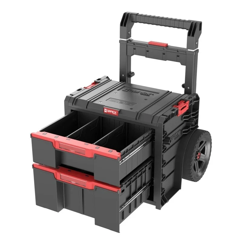 Ящик для инструментов на колесах Qbrick System PRO CART 2.0 PLUS DRAWER 2 (SKRWQCP2PD2CZAPG001) - фото 3