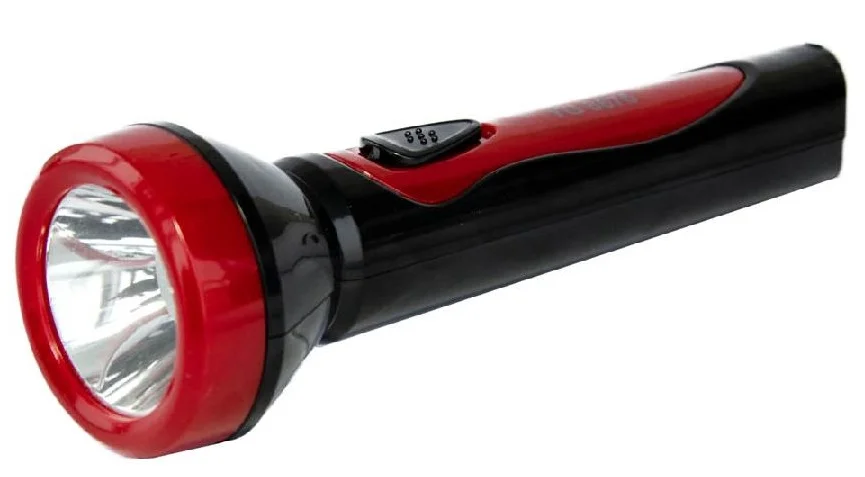 Ліхтар акумуляторний світлодіодний 1 Вт чорний Evrolight (YG8676)