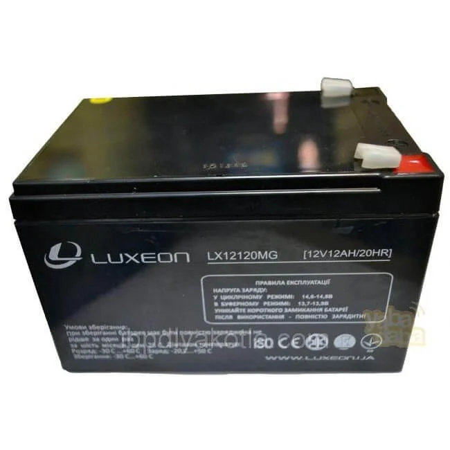 Акумулятор для UPS Luxeon LX 12-120MG