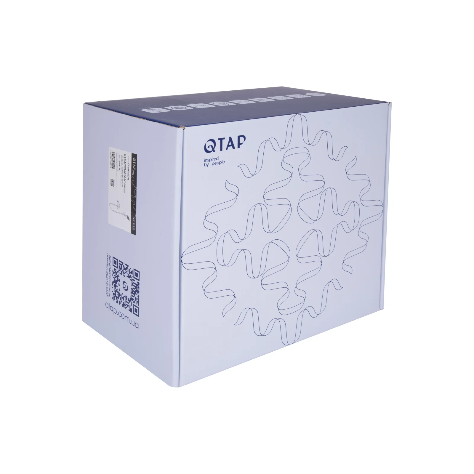 Змішувач для ванни Qtap Capricorn 3060102 Хром - фото 8