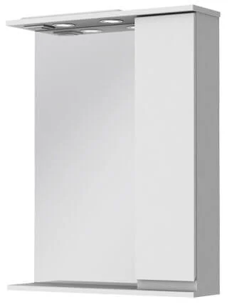 Дзеркало для ванни Ювента Моніка МШНЗ 2-65 Білий (праве)