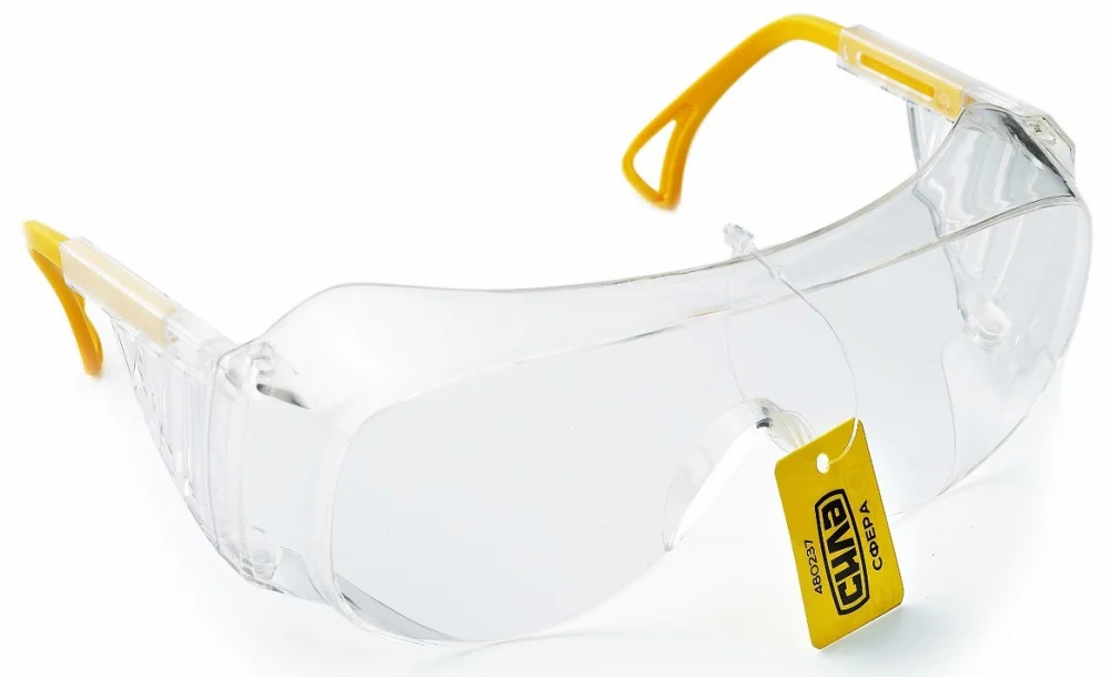 Окуляри захисні СФЕРА (прозорі) Сила (480237)