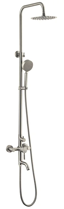 Душова система Lidz Aria 1030 зі змішувачем (k35) Nickel