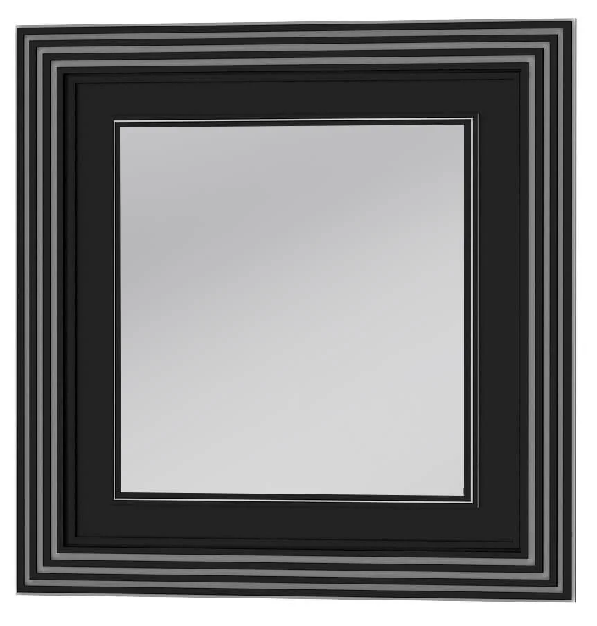 Дзеркало Botticelli TREVISO ТM-80 Чорний срібло