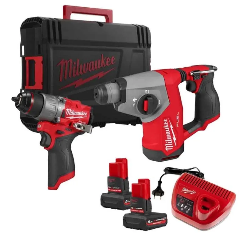 Набор аккумуляторных инструментов Milwaukee M12 FPP2BG2-502X