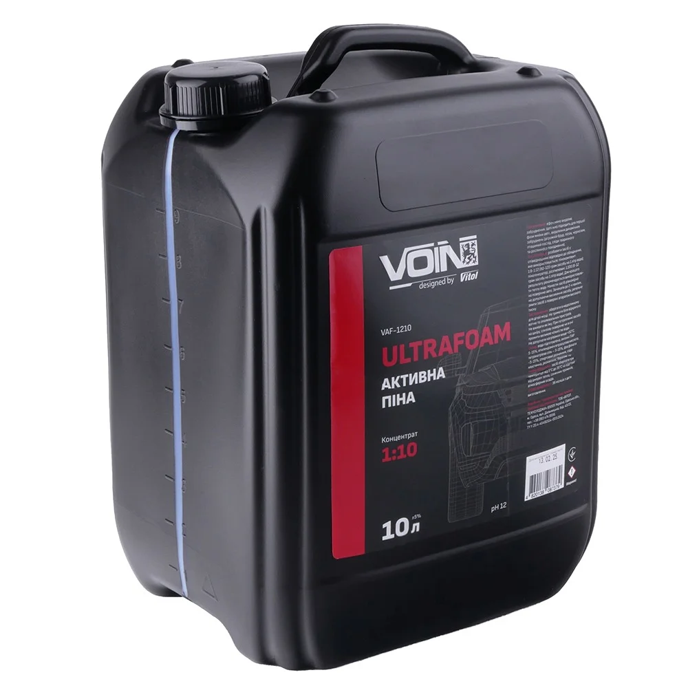 Активна піна Voin UltraFoam 10 л 1:8-1:12 (pH12) (VAF-1210)