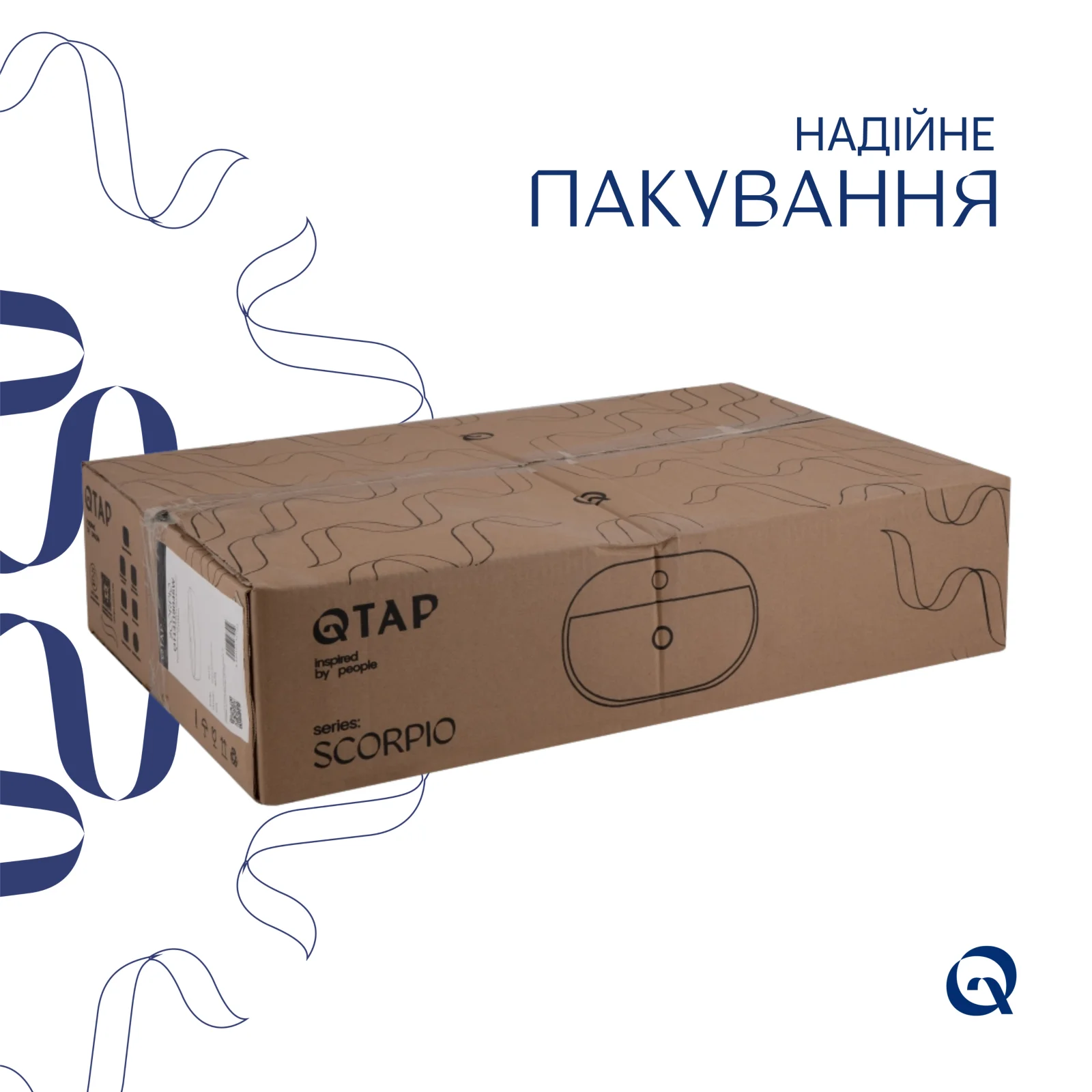 Раковина Qtap Scorpio 600х400х120 Белый - фото 5