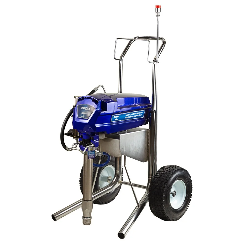 Апарат для безповітряного фарбування і шпаклівки 3800Вт 6.0л/хв 250бар Profi Sigma (6816671)