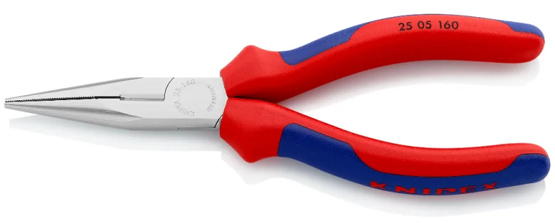 Плоскогубці з ріжучими крайками Knipex L=160 мм (25 05 160)