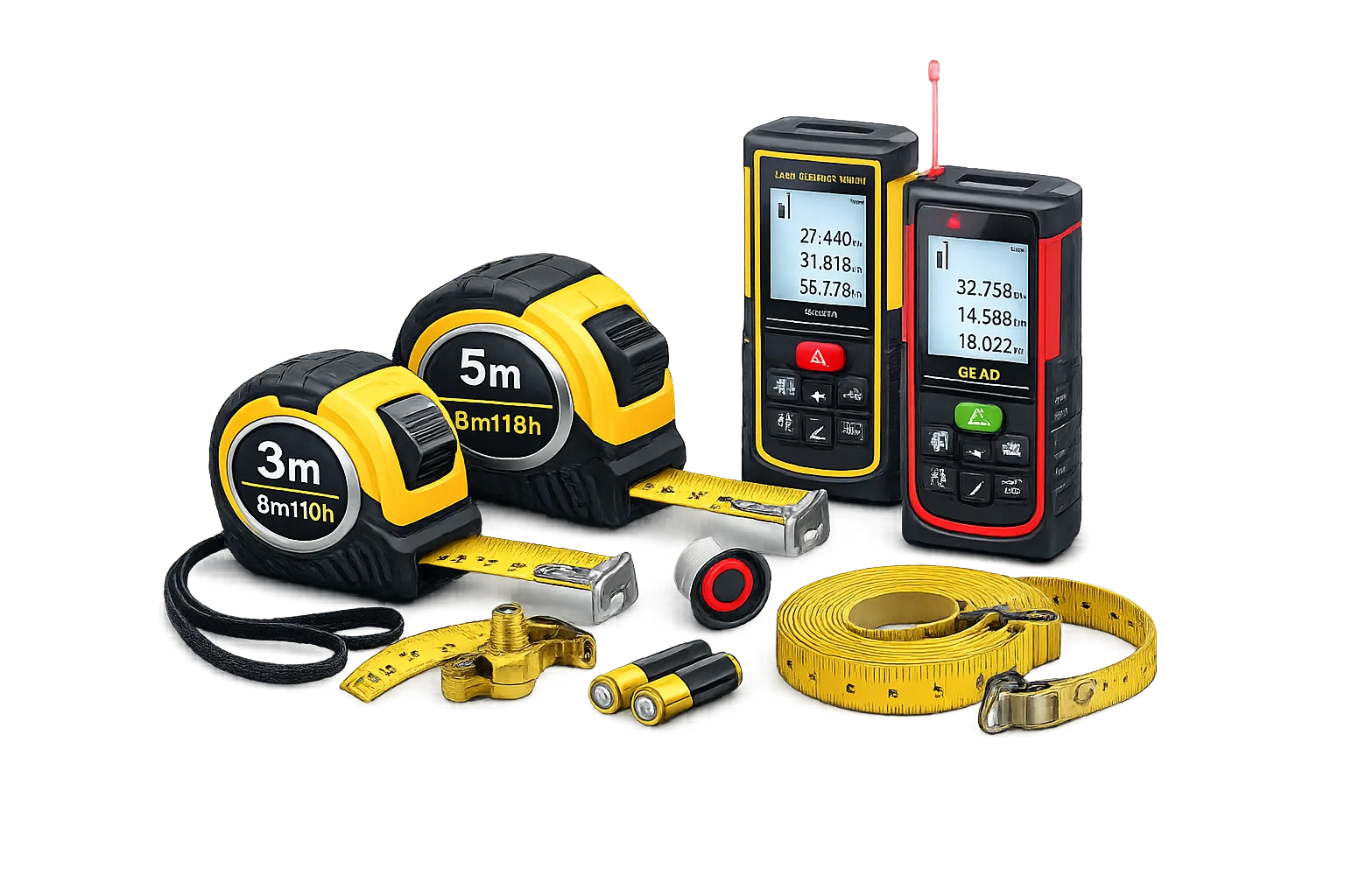 Рулетки та далекоміри