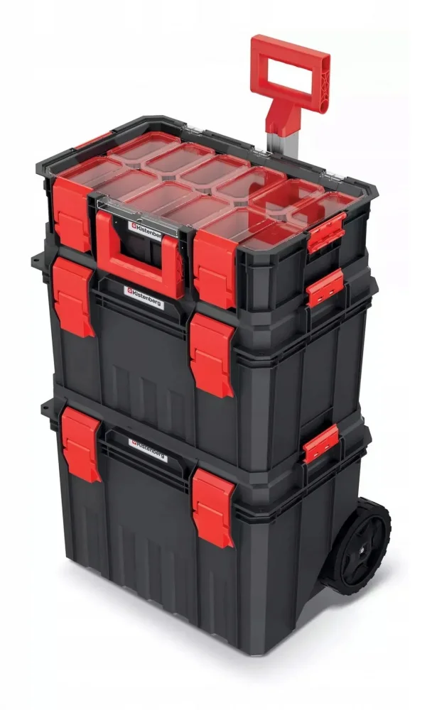 Набір ящиків для інструментів 4 в 1 Modular Solution Kistenberg (KMSS553585B)