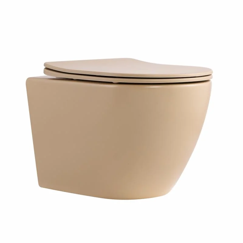 Унітаз підвісний Qtap Robin Ultra Quiet QT13332381АSSB Бежевий (Slim, Duroplast, Soft-close, Quick Release)
