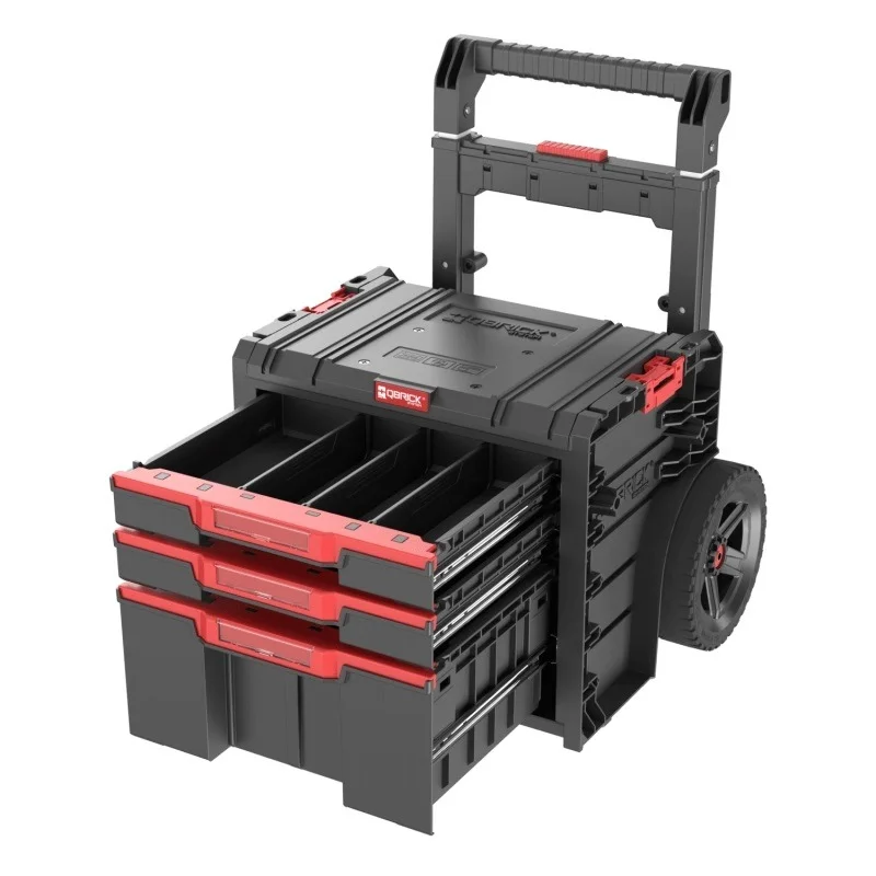 Ящик для інструментів на колесах Qbrick System PRO CART 2.0 PLUS DRAWER 3 (SKRWQCP2PD3CZAPG001)