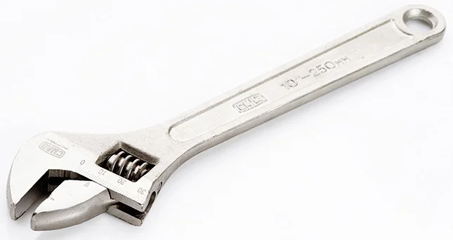 Ключ розвідний 10" Сила (0-30мм) L=250мм (310653)