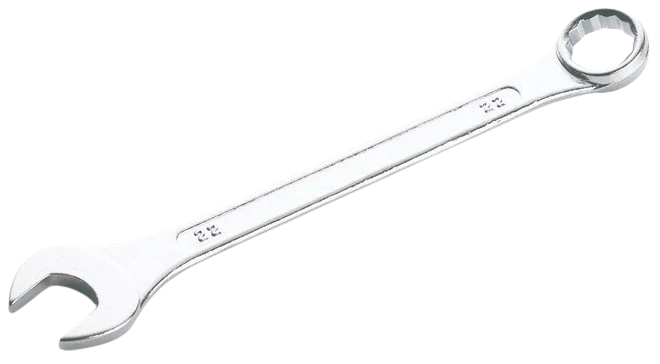 Ключ ріжково-накидний Стандарт 22 мм Сила (201022)