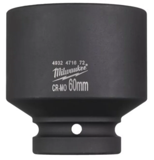 Головка Milwaukee ShW 1" 60мм 6-гранна (4932471672)