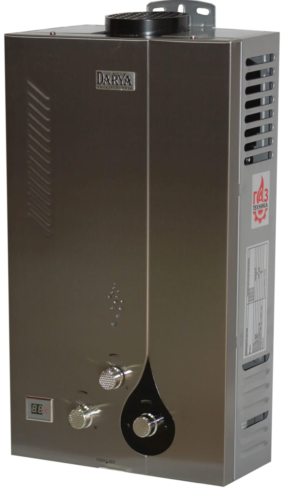 Газова колонка Darya Thermotehnik H-25 (нержавійка)