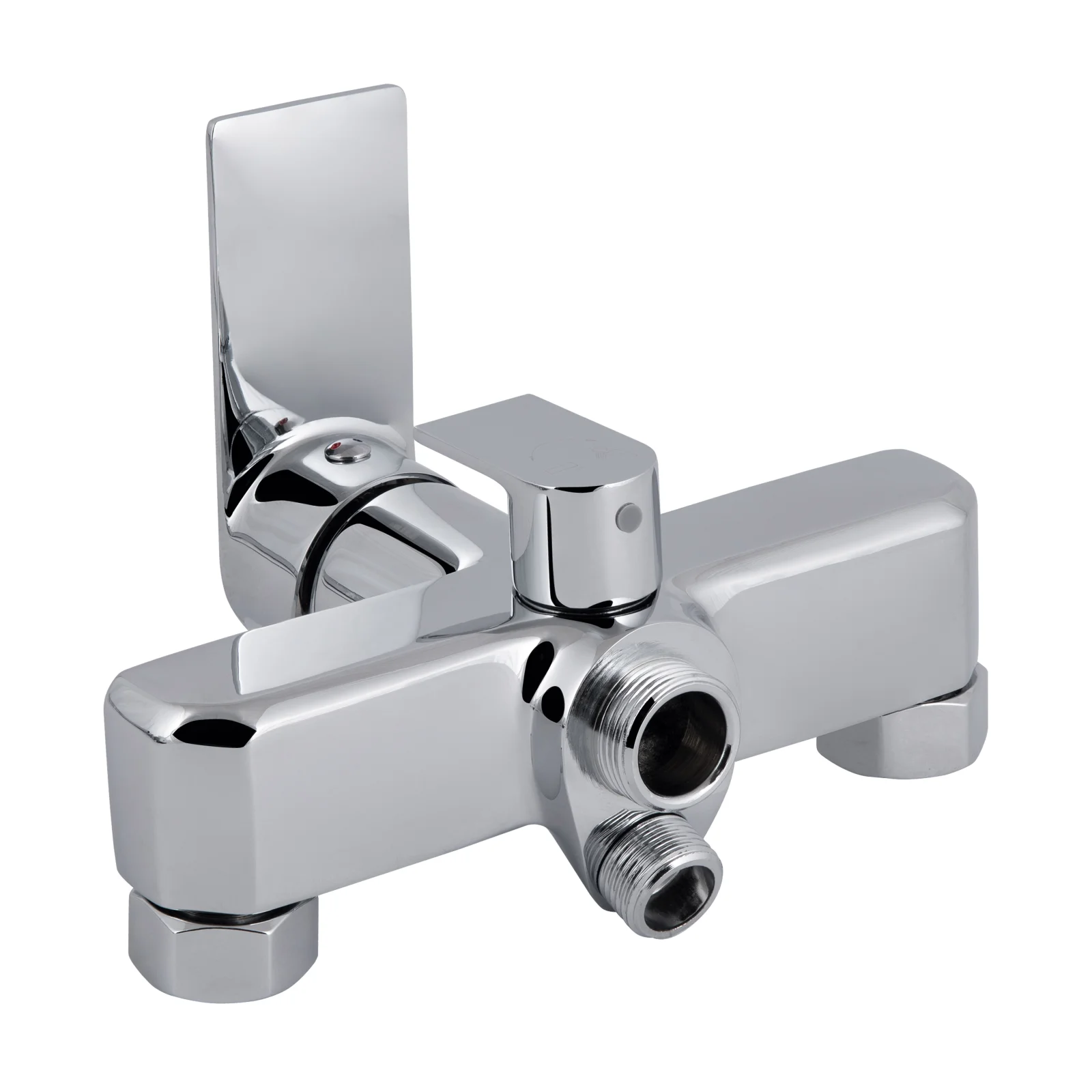Смеситель для ванны Qtap Aries 2601 Хром - фото 3