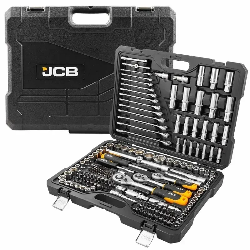 Набір інструментів 6-гранний 218 од 1/2", 1/4", 3/8" JCB Tools JCB-42182-5