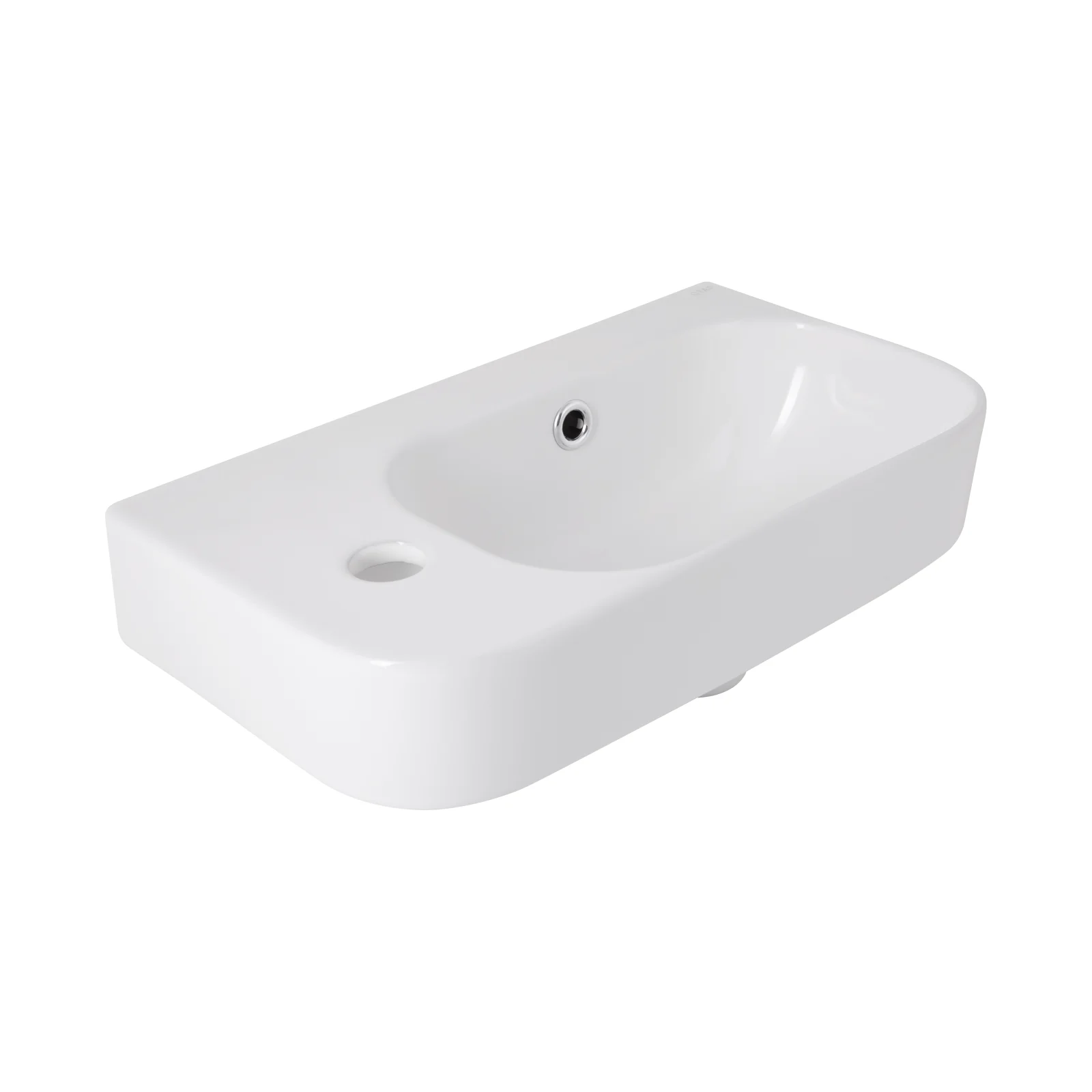 Раковина Qtap Tern L 450х250х158 Белый