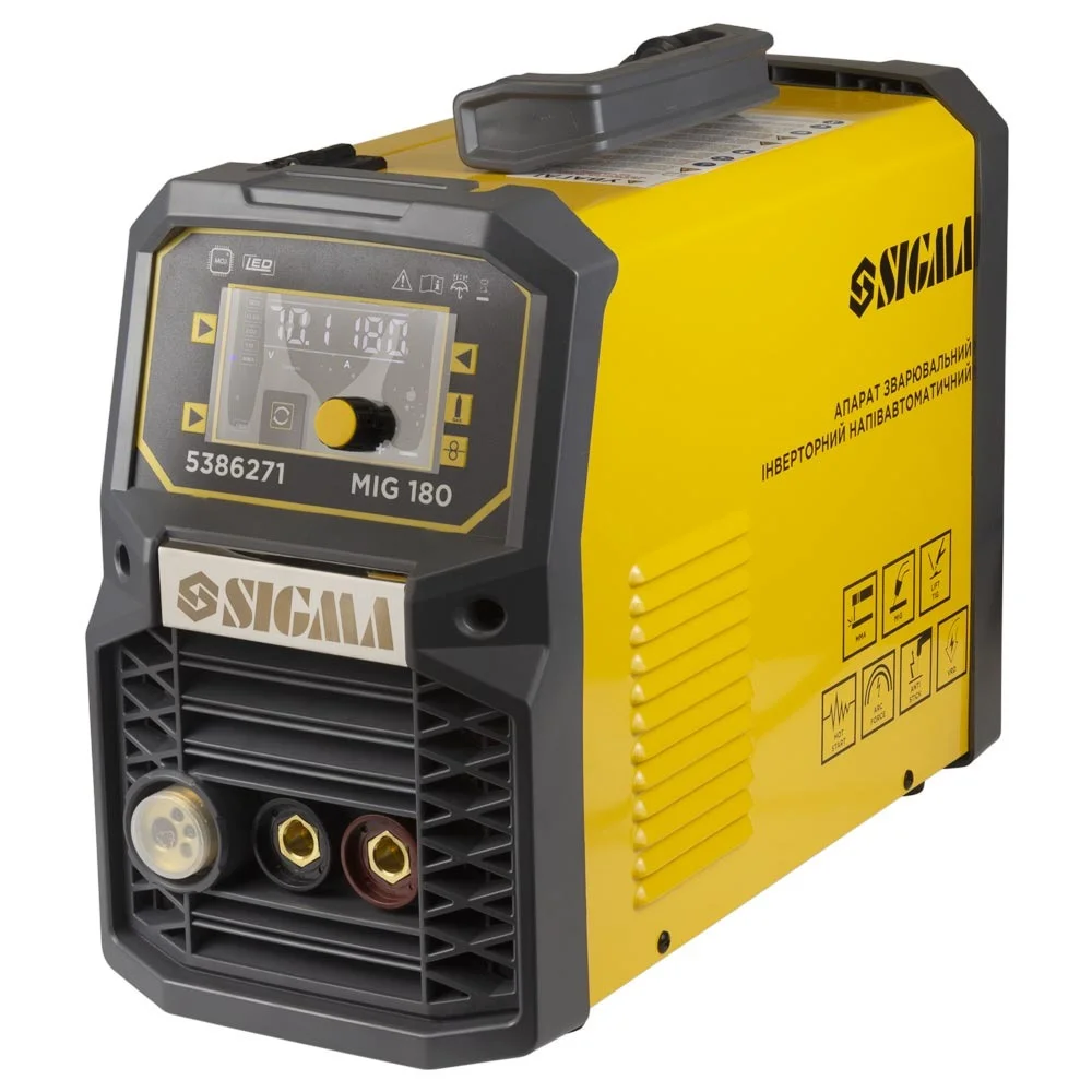 Зварювальний напівавтомат SIGMA MIG/MMA-180A (5386271)