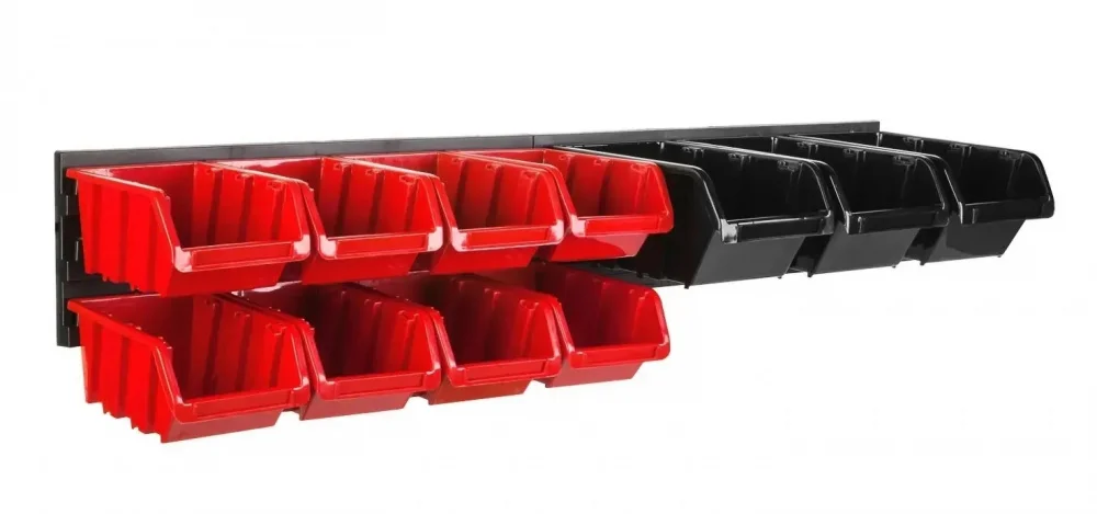 Панель навісна для інструментів 78х13см на 11 контейнерів Kistenberg MIX640