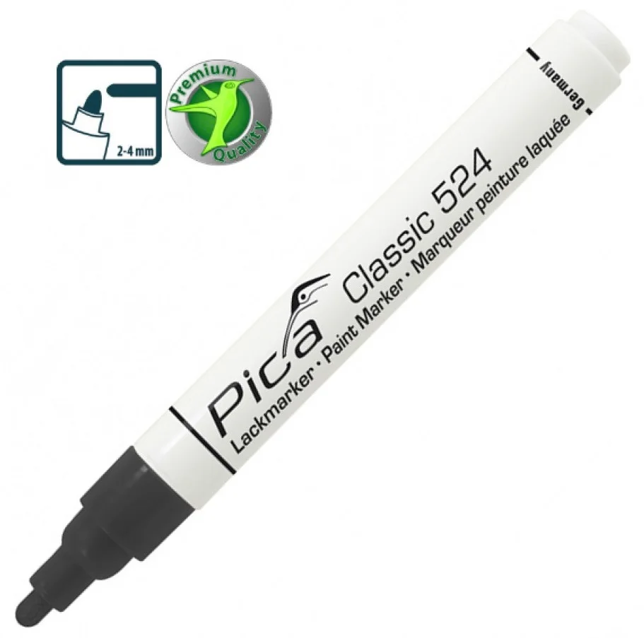 Рідкий промисловий маркер Pica Classic Чорний (524/46)