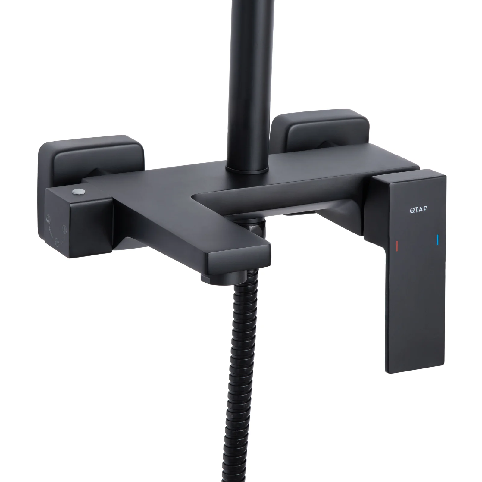 Душевая система Qtap Gemini QTGEM111BLM45686 Черный - фото 3