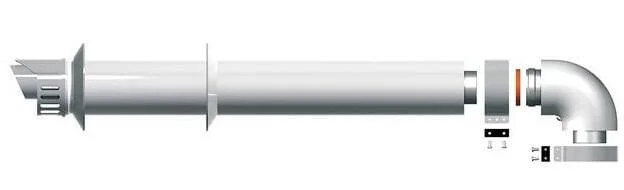 Комплект коаксіальний 60/100 для котлів Termet турбо