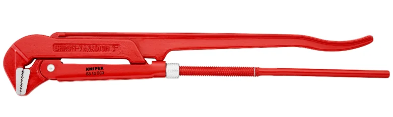 Ключ трубний з губки 90° Knipex 4-3/8" (10-105мм) L=650мм (83 10 030)