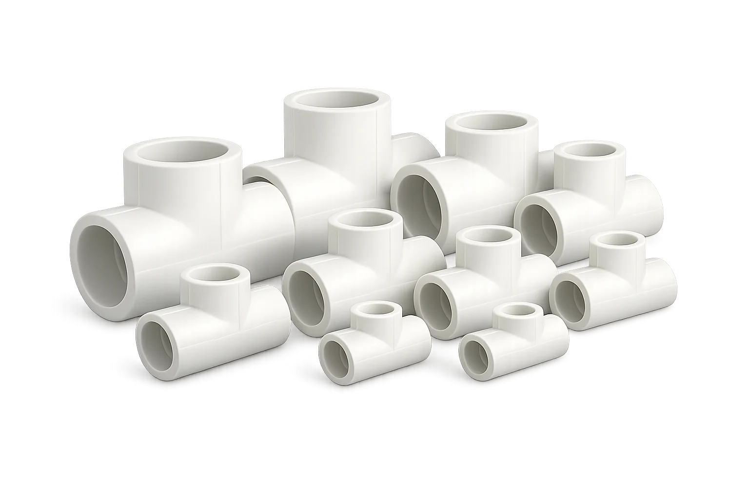 Трійники поліпропіленові