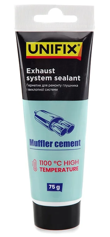Герметик для ремонту вихлопної системи 75г х 1100°С Unifix (940025)