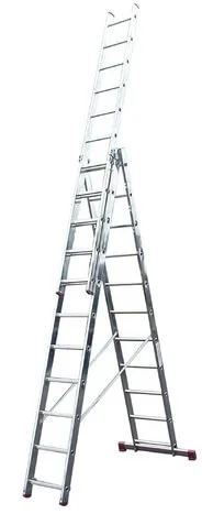 Алюмінієва універсальна драбина Кентавр 3x14