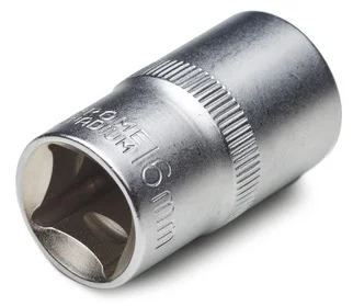 Головка 1/2" 16 мм 6-гранна Сила (252516)