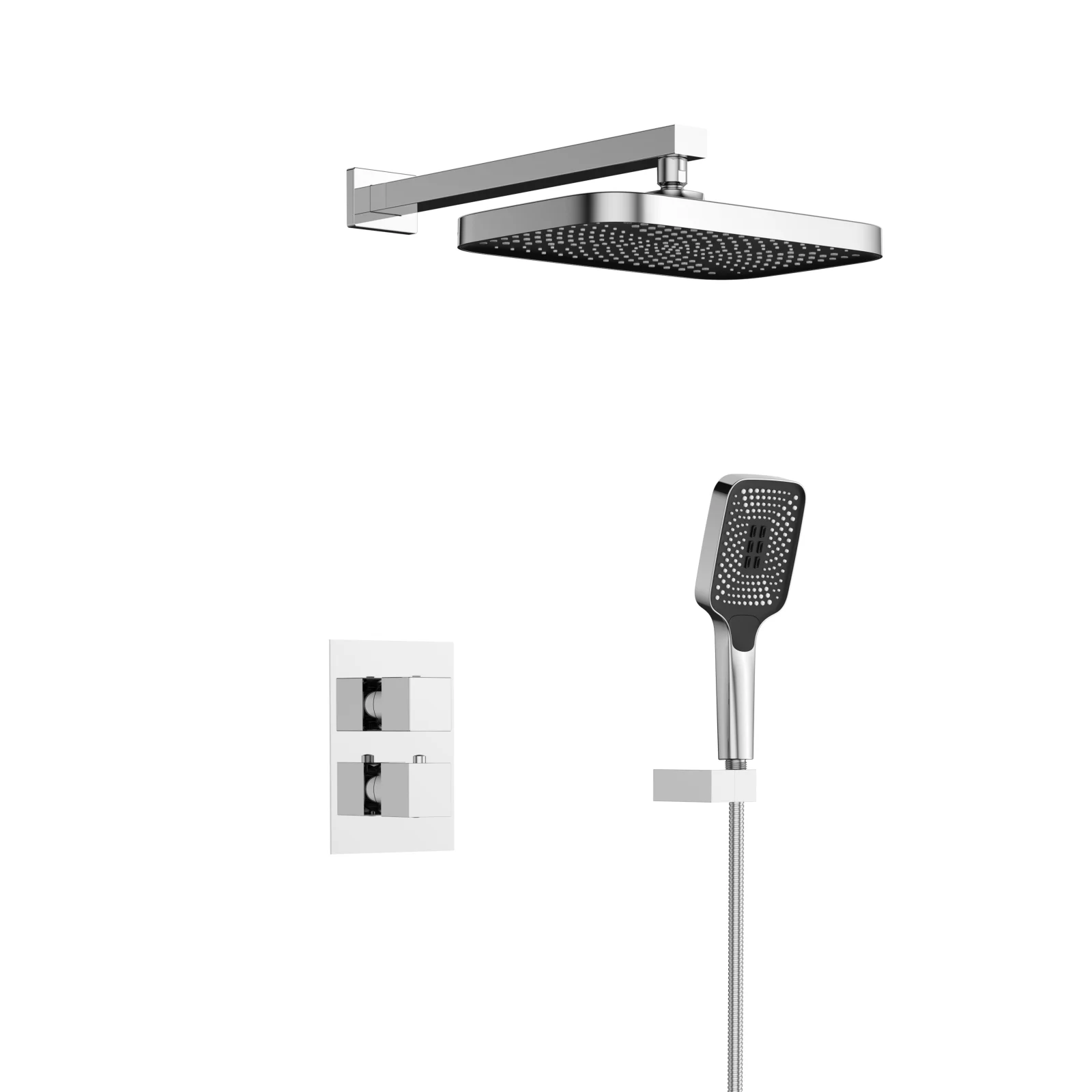 Душевая система Qtap Aquarius QTAQA65T103NGC Хром