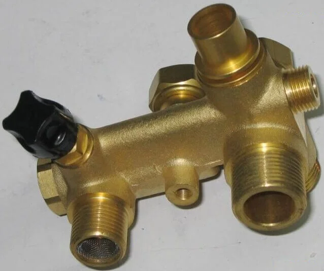 CB11030037 Вхід води в зборі на газовий котел Zoom 24 кВт